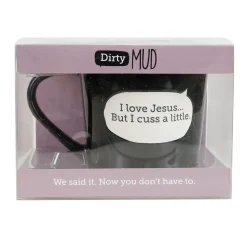 Hot Enesco Gift Dirty Mud Jesus Cuss Mug