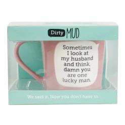 Flash Sale Enesco Gift Dirty Mud Lucky Husband Mug