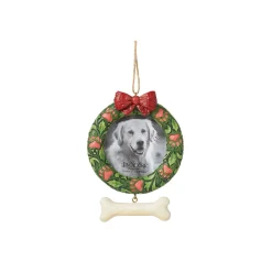Outlet Enesco Gift Dog Pet Wreath Frame Orn