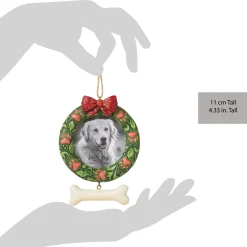 Outlet Enesco Gift Dog Pet Wreath Frame Orn