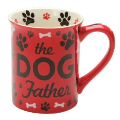 Outlet Enesco Gift DOGFATHER RED MUG