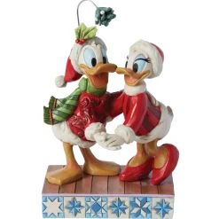 Best Enesco Gift Donald and Daisy Mistletoe