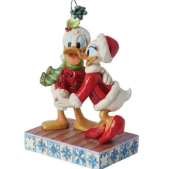 Best Enesco Gift Donald and Daisy Mistletoe