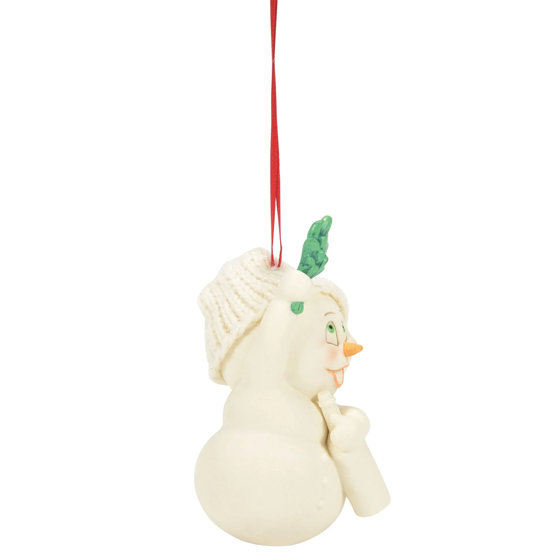 Store Department 56 Drink Me Under Mistletoe orn