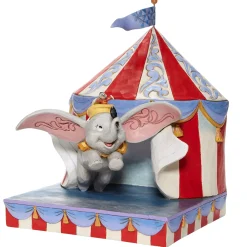 Outlet Enesco Gift Dumbo Flying out of Tent Scene