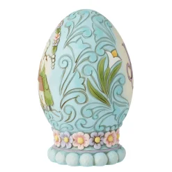 Store Enesco Gift Egg with Church Scene Figurine