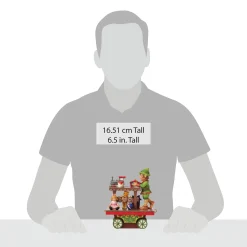 Best Sale Enesco Gift Elf with Toys Train Car