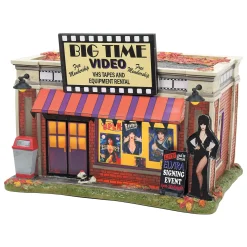 Best Department 56 Elvira's Big Time Video Store