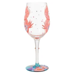 Fashion Enesco Gift Fabulous Flamingos Wine Glass