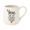 Best Sale Enesco Gift FAVORITE PERSON ETCHED MUG