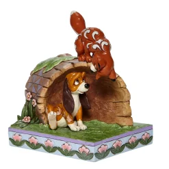 Fashion Enesco Gift Fox and Hound on Log