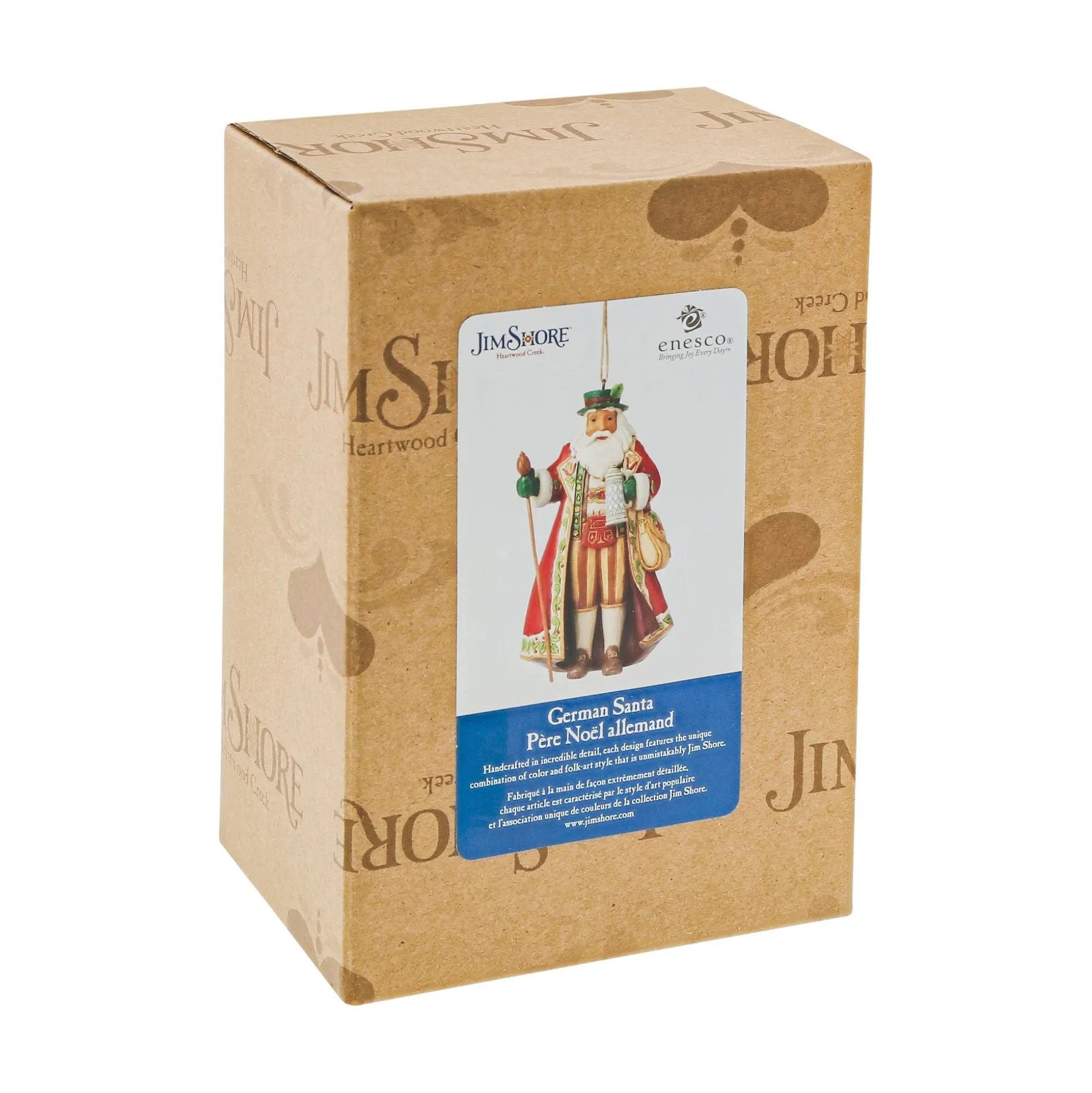 Flash Sale Enesco Gift German Santa Ornament