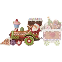 Fashion Enesco Gift Gingerbead Train Engine Fig