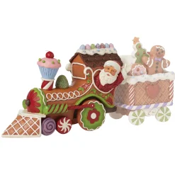 Fashion Enesco Gift Gingerbead Train Engine Fig