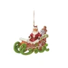 Outlet Enesco Gift Gingerbread Chrstms Sleigh Orn
