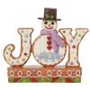 Hot Enesco Gift Gingerbread JOY Figurine