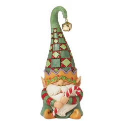 Clearance Enesco Gift Gnome Elf Hold Candy Cane Fig