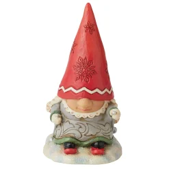 Fashion Enesco Gift Gnome with Braids Skiing