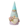 Hot Enesco Gift Gnome with Flowers