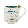 Flash Sale Enesco Gift Grandparent Mantra Sculpt Mug