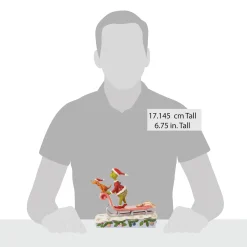 Discount Enesco Gift Grinch and Max on Sled
