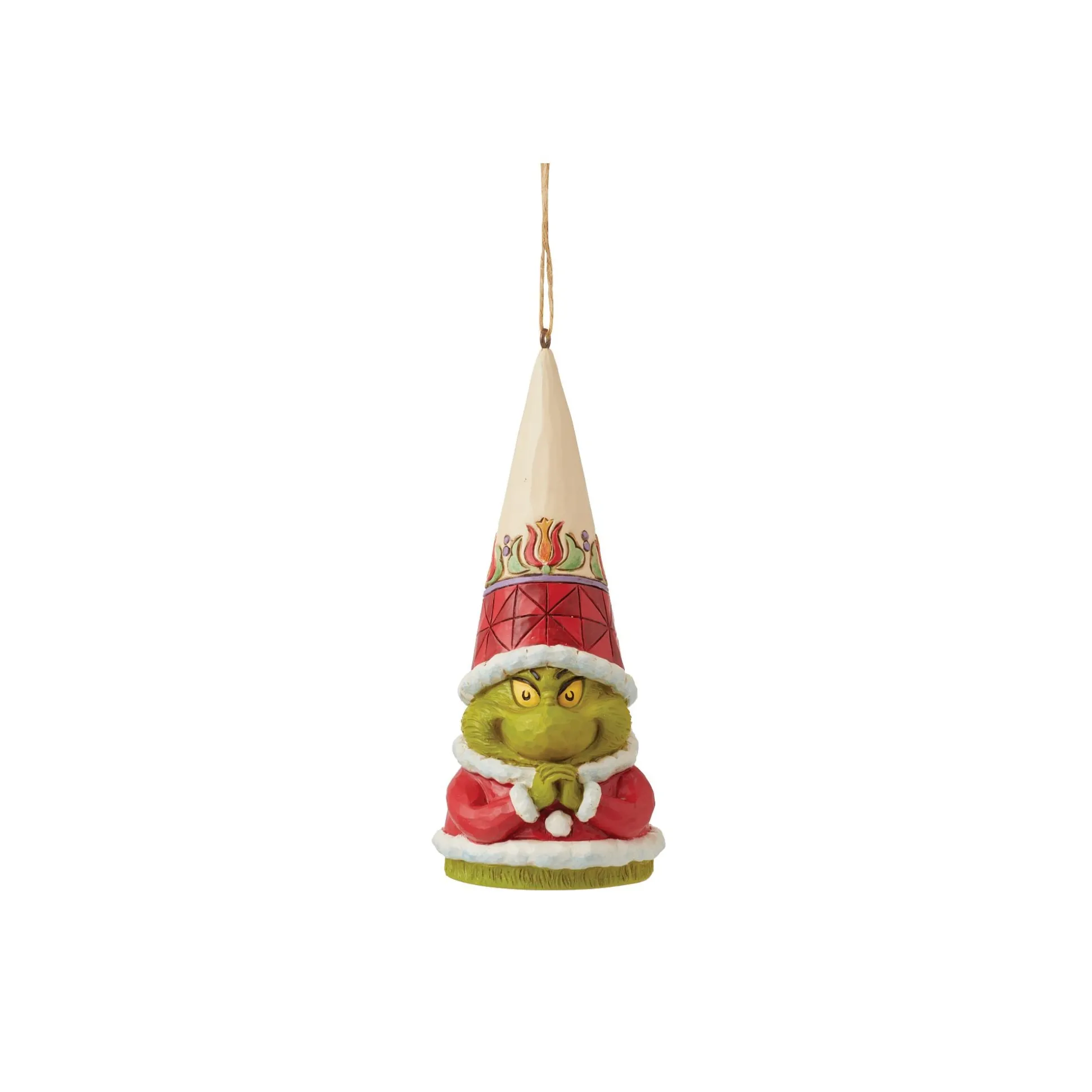 Hot Enesco Gift Grinch Gnome Hand Clenched Orn