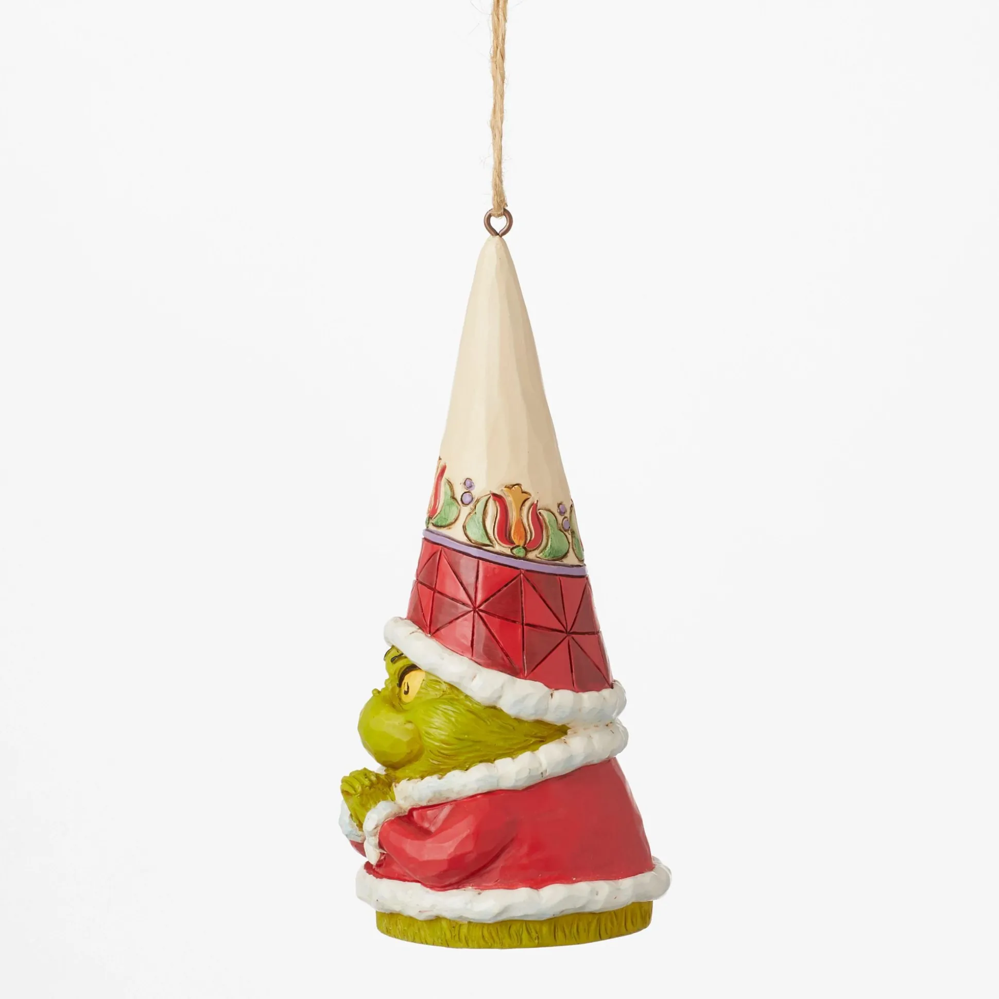 Hot Enesco Gift Grinch Gnome Hand Clenched Orn