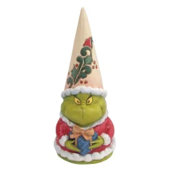 Online Enesco Gift Grinch Gnome Holding Present
