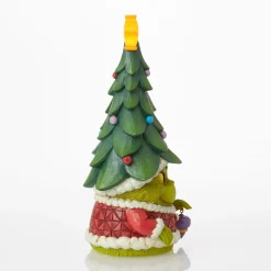 Outlet Enesco Gift Grinch Gnome with Tree Hat