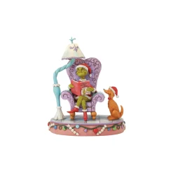 Discount Enesco Gift Grinch in Chair with Lamp
