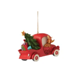 Online Enesco Gift Grinch in Red Truck Ornament