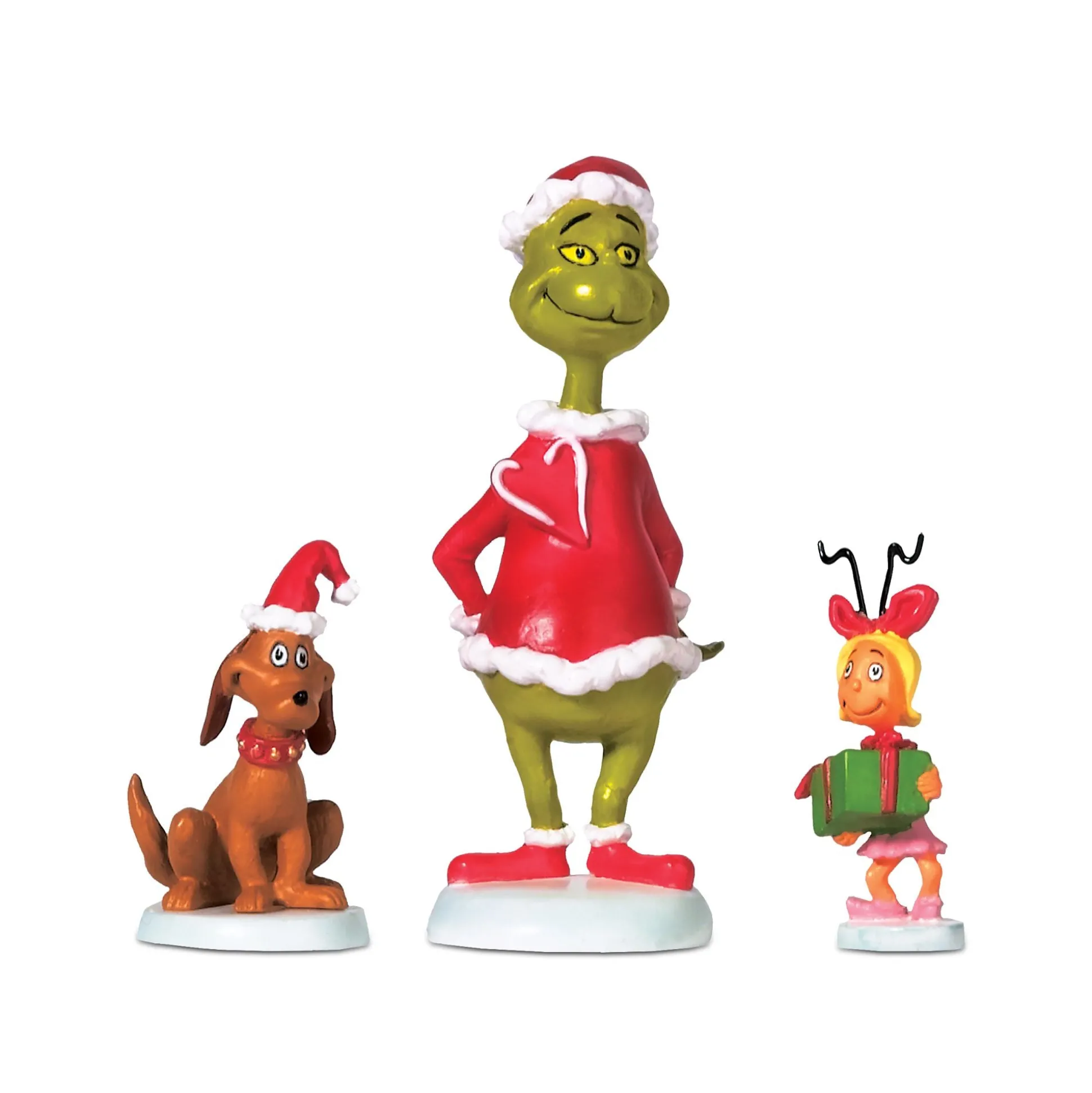 Cheap Department 56 Grinch Max & Cindy-Lou Who