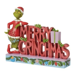 Best Enesco Gift Grinch "Merry Grinchmas" Word