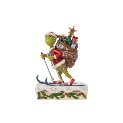 Clearance Enesco Gift Grinch Skiing