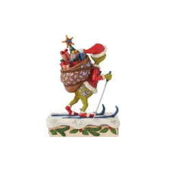 Clearance Enesco Gift Grinch Skiing
