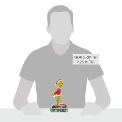 New Enesco Gift Grinch Stepping on Ornaments