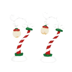 Cheap Department 56 Grinch Streetlights, st/2