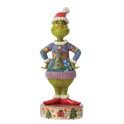 Cheap Enesco Gift Grinch Wearing Ugly Sweater