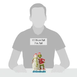 Discount Enesco Gift Grinch with Grinchy Snowman