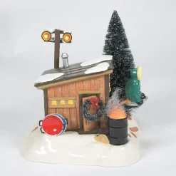 New Department 56 Griswold Sled Shack