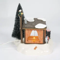 New Department 56 Griswold Sled Shack