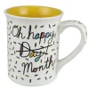 Flash Sale Enesco Gift Happy Birthday Month Mug 16 oz