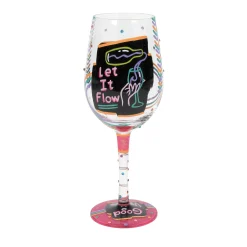 Store Enesco Gift Happy Hour Wine Glass