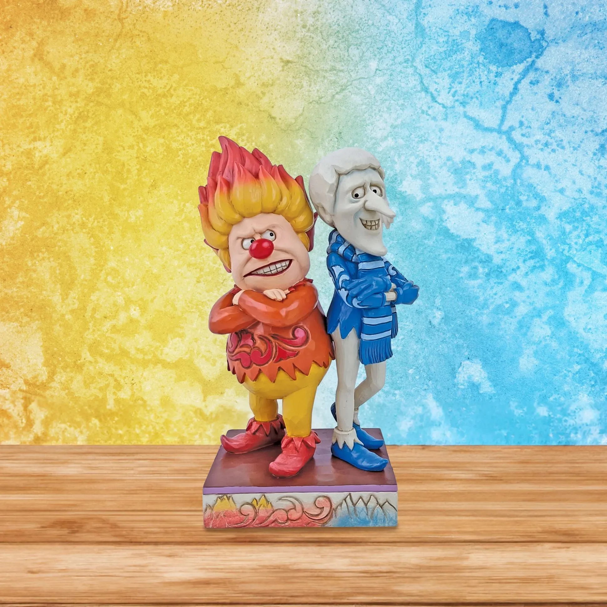 Online Enesco Gift Heat & Snow Miser Back-to-Back