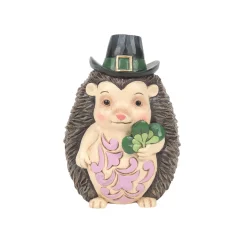 Hot Enesco Gift Hedgehog Green Hat and Clover
