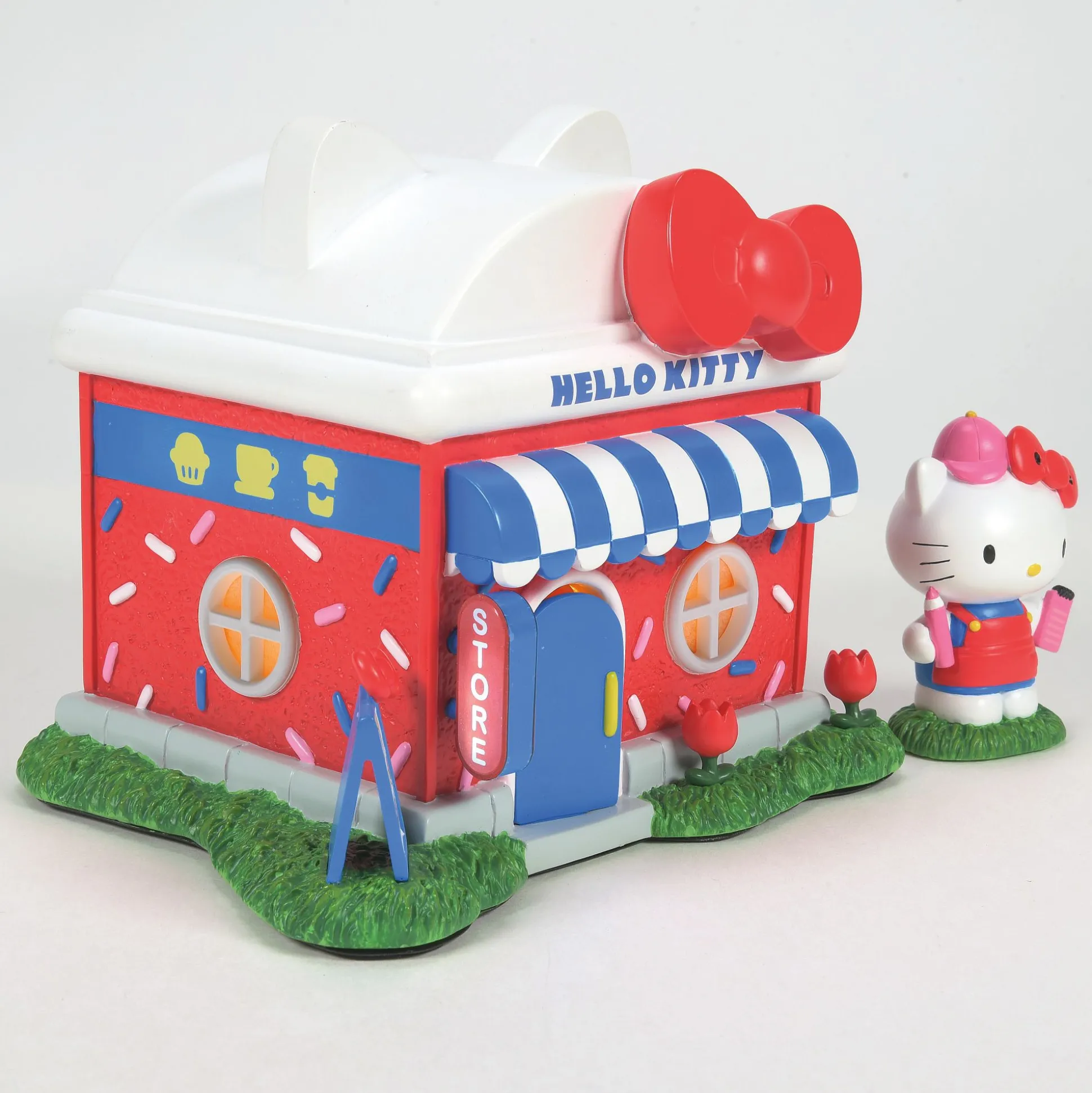 Hot Department 56 Hello Kitty's Store S/2