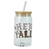 Best Enesco Gift Hey Y All Latte Glass