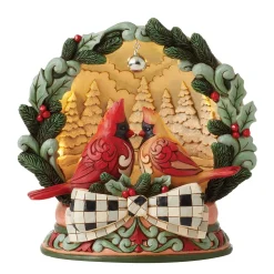 Best Sale Enesco Gift HG Cardinals LED Diorama