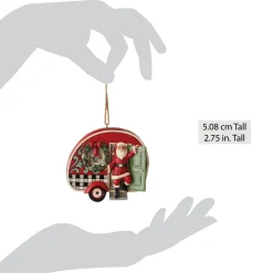Flash Sale Enesco Gift HG Santa in Plaid Camper Orn