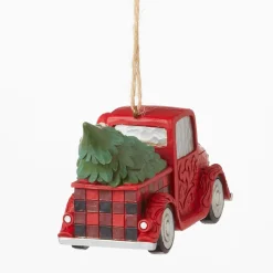 Cheap Enesco Gift HG Santa Plaid Red Truck Orn